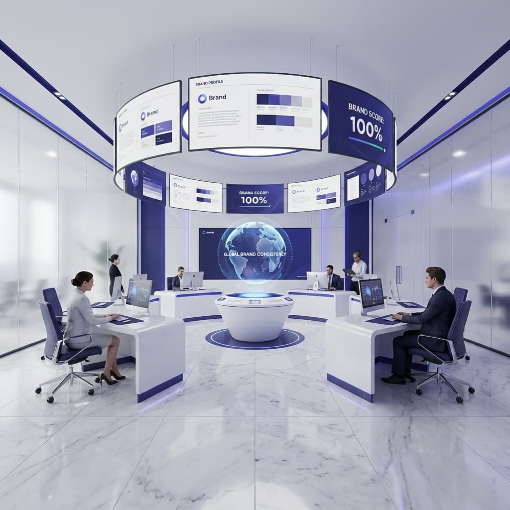 Enterprise branding dashboard showing global controls